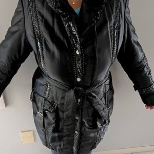 Women's Black Quilted Jacket